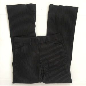 Striped dress pants
